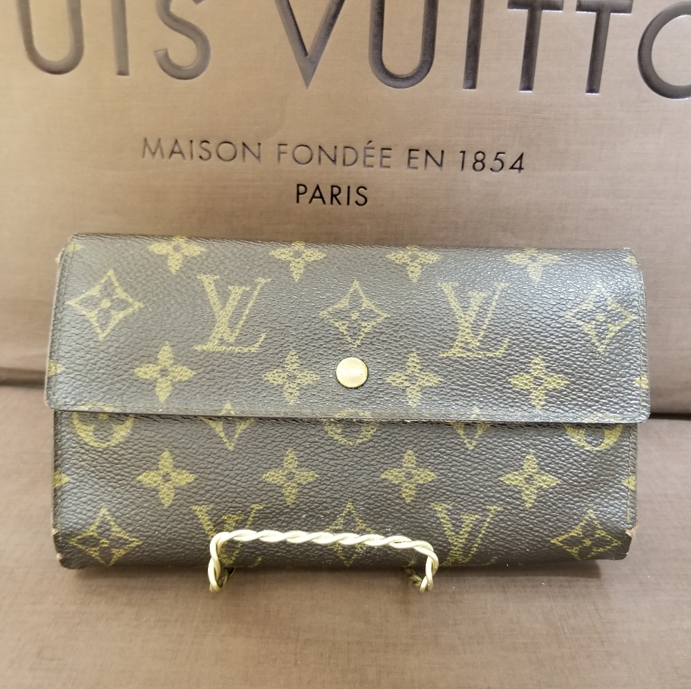 Louis Vuitton Long bifold Sarah Wallet #3